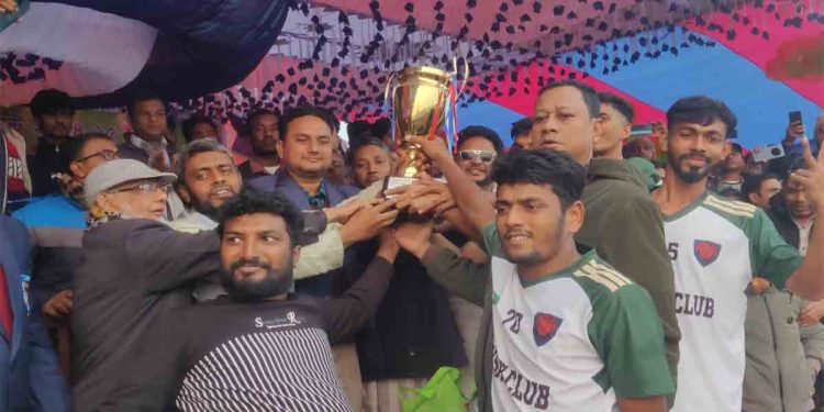 চাঁপাইনবাবগঞ্জে কানসাট ক্লাব কাপ ফুটবল টুর্নামেন্টের ফাইনাল অনুষ্ঠিত
