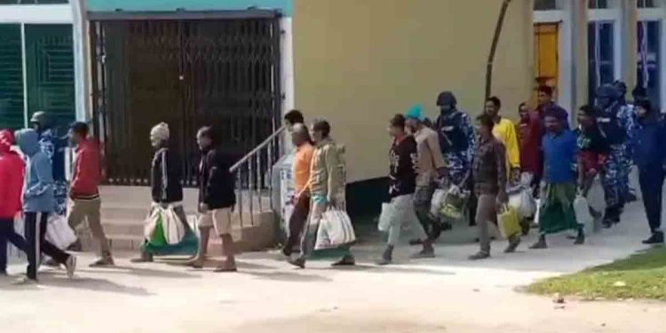 মুক্তি পেলেন অনুপ্রবেশের দায়ে আটককৃত ৩১ ভারতীয় জেলে