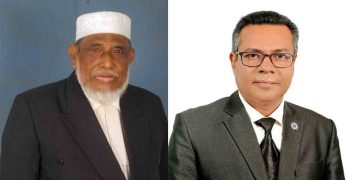 নওগাঁ জেলা অ্যাডভোকেট বার অ্যাসোসিয়েশনের সভাপতি জাহাঙ্গীর সম্পাদক কবির