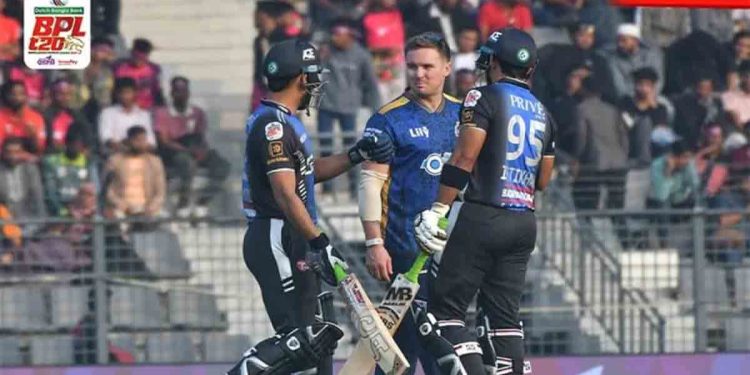 বিপিএলে রংপুরের টানা পঞ্চম জয়