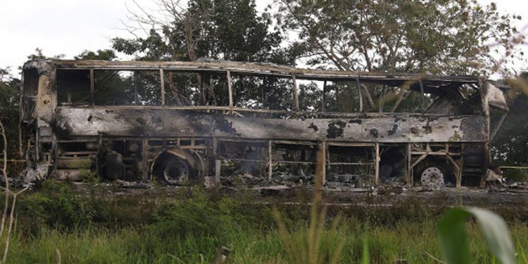 ভয়াবহ বাস দুর্ঘটনায় ৪১ জনের মৃত্যু