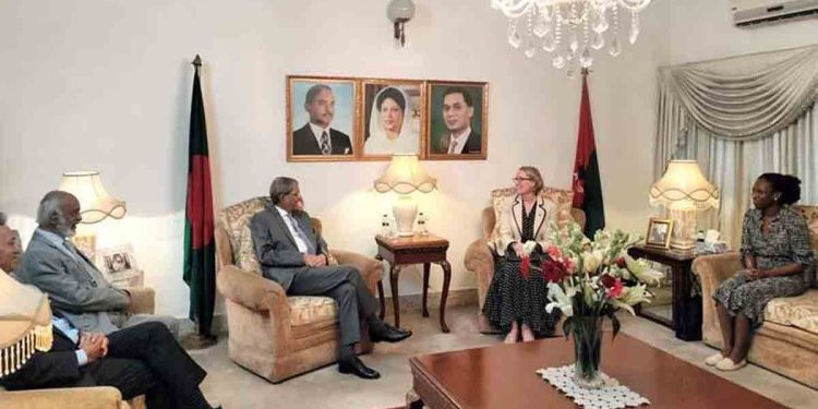 বিএনপি নেতাদের সঙ্গে ব্রিটিশ হাইকমিশনারের বৈঠক