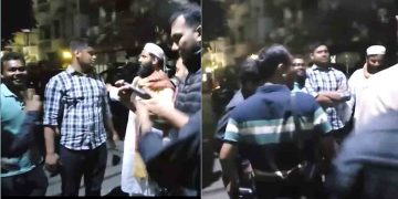 গভীর রাতে স্বরাষ্ট্র উপদেষ্টার বাসার সামনে হাসনাত আব্দুল্লাহ