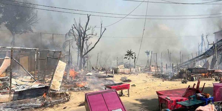 সাজেকে আগুন, পুড়ে ছাই রিসোর্ট