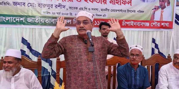 শতকরা ৯০ ভাগ মানুষ বিএনপিকে ভোট দেয়ার জন্য দাঁড়িয়ে আছে : হারুন