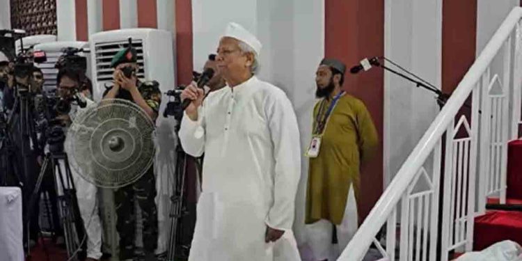 জাতীয় ঐক্য অটুট রাখার আহ্বান প্রধান উপদেষ্টার