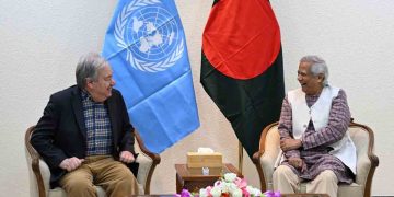 প্রধান উপদেষ্টার সঙ্গে জাতিসংঘের মহাসচিবের সাক্ষাৎ