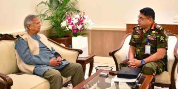 প্রধান উপদেষ্টার সঙ্গে সেনাপ্রধানের সাক্ষাৎ