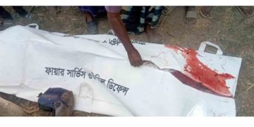 ট্রাকের চাকায় পিষ্ট হয়ে মোটর সাইকেল আরোহী নিহত 