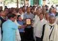 শিবগঞ্জে কাঞ্চন দাসকে বিদায় সংবর্ধনা দিল সনাতন  হিন্দু সম্প্রদায়