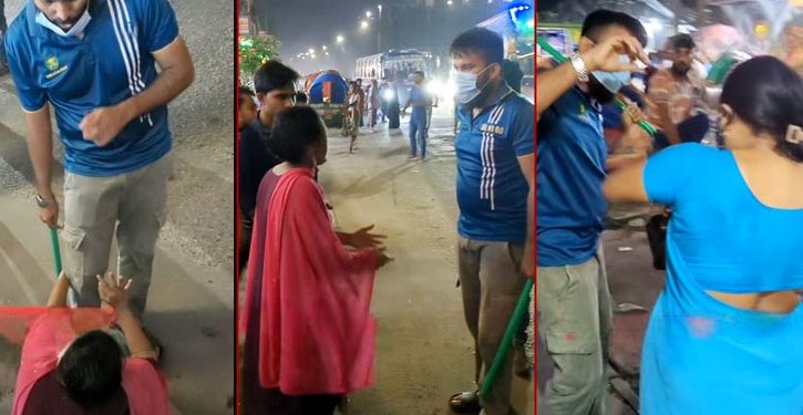 রাজধানীর রাস্তায় নারীদের পেটানো সেই রাসেল গ্রেপ্তার