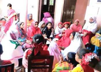 গোমস্তাপুরে নানা আয়োজনে শিক্ষিকা মমতাজ বেগমের নববর্ষ উৎযাপন 