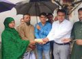 বজ্রপাতে নিহত দুই পরিবারের মাঝে উপজেলা প্রশাসনের আর্থিক সহায়তা