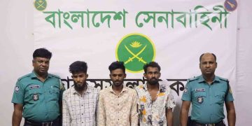 রাজধানীর মিরপুরে কিশোর গ্যাং গ্রুপের ৯ জন আটক