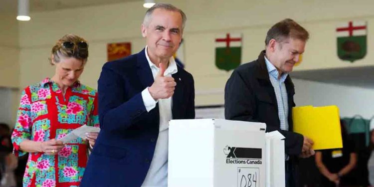 কানাডায় সাধারণ নির্বাচনে জয় পেল ক্ষমতাসীন লিবারেল পার্টি