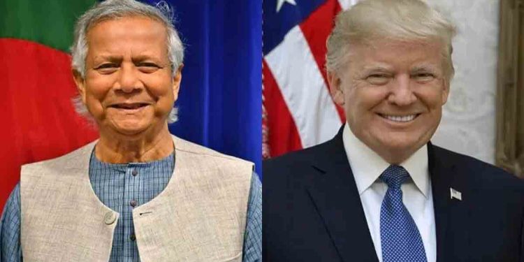 বাংলাদেশের ওপর শুল্ক স্থগিতে ট্রাম্পকে ধন্যবাদ জানালেন ড. ইউনূস