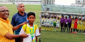 নির্ধারিত সময়ে গোল শুন্য ড্র: ৩ খেলায় ৫ পয়েন্ট নিয়ে সন্তুষ্ট থাকতে হলো দঃ হালিশহর কে