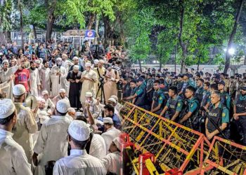 আ. লীগ নিষিদ্ধের দাবিতে যমুনার সামনে টানা অবস্থান, আন্দোলন অব্যাহত