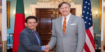 মার্কিন উপপররাষ্ট্রমন্ত্রীর সঙ্গে জাতীয় নিরাপত্তা উপদেষ্টার বৈঠক