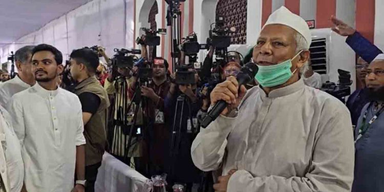 পবিত্র ঈদুল আজহা উপলক্ষ্যে প্রধান উপদেষ্টার শুভেচ্ছা বাণী