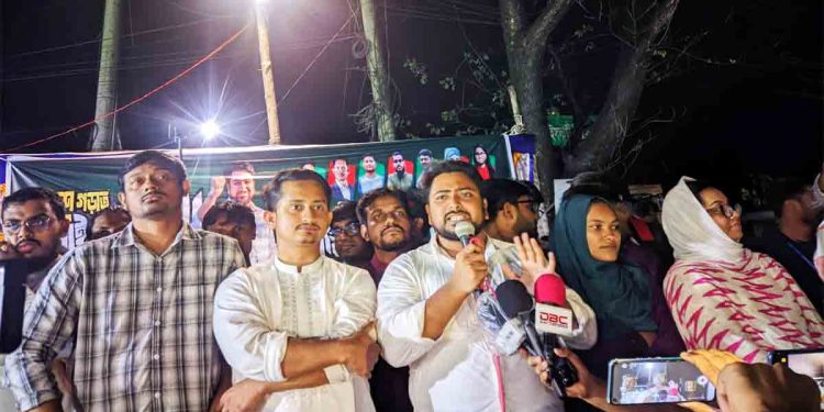 ‘ছাত্রসংসদ নির্বাচন শিক্ষার্থীদের অধিকার’—নাহিদ ইসলাম 