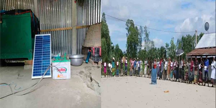 সৌরবিদ্যুৎ নিয়ে ভোগান্তিতে কুড়িগ্রামের চরবাসী