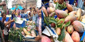 কানসাট আমবাজারে থাই রূপবতী ‘চেং মাই’, দেখতে এসেছেন শত শত মানুষ 