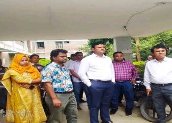 ভালুকা উপজেলা স্বাস্থ্য কমপ্লেক্স পরিদর্শনে ইউএনও হাসান আব্দুল্লাহ আল মাহমুদ