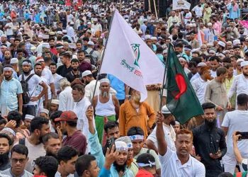 সমাবেশ শুরুর আগেই কানায় কানায় পূর্ণ সোহরাওয়ার্দী উদ্যান