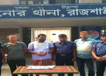 তানোরে মাটি খুড়ে চুরির ১১ লাখ টাকা উদ্ধার, গ্রেপ্তার ১