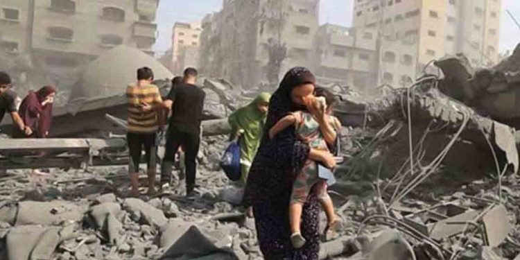 গাজায় ইসরায়েলি হামলায় আরও ১১০ ফিলিস্তিনি নিহত