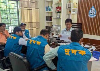 রাঙামাটিতে জনস্বাস্থ্য প্রকৌশল অধিদপ্তরে দুদকের অভিযান