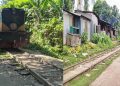 কুড়িগ্রামে রেলপথে পঁচা কাঠের স্লিপার, নেই পাথর; ঝুঁকিপূর্ণ ট্রেন চলাচল