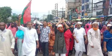 জুলাই গণঅভ্যুত্থান দিবস উপলক্ষে ভালুকায় পৌর বিএনপির বিজয় মিছিল ও আলোচনা সভা