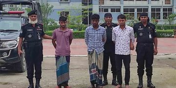 ময়মনসিংহে প্রেমের ফাঁদে ফেলে গার্মেন্টস কর্মীকে গণধর্ষণ: গ্রেফতার ৩