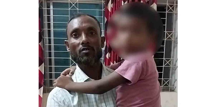 কুড়িগ্রামে শিশুকে পুকুরে ফেলে হত্যার চেষ্টা সৎবাবার