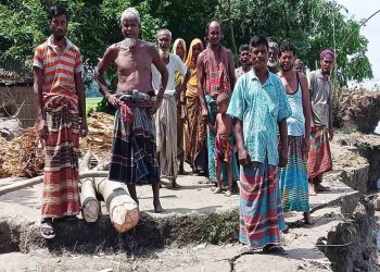 কুড়িগ্রামে তিস্তার করাল গ্রাসে শতাধিক গৃহহীন পরিবার