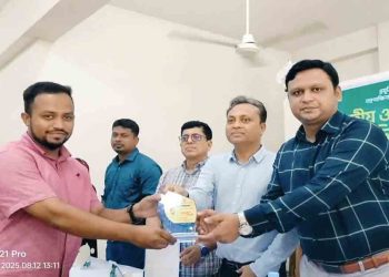 জাতীয় ও আন্তর্জাতিক যুব দিবসে ভালুকায় শ্রেষ্ঠ প্রশিক্ষকের সম্মাননা পেলেন আরাফাত সানি