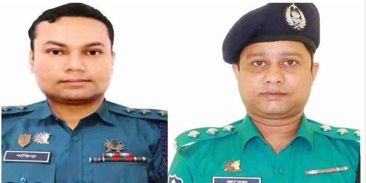 ৩৬তম বিসিএস পুলিশ সার্ভিস অ্যাসোসিয়েশনের আহ্বায়ক শফিকুর রহমান, সদস্য সচিব রুবেল হক