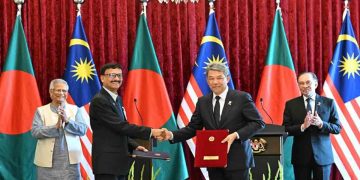 বাংলাদেশ-মালয়েশিয়ার মধ্যে ৫ সমঝোতা স্মারক সই