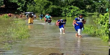 জুরাছড়ি উপজেলার নির্মাণ করা সড়কগুলোর বেহাল দশা, বেড়েছে ভোগান্তি 