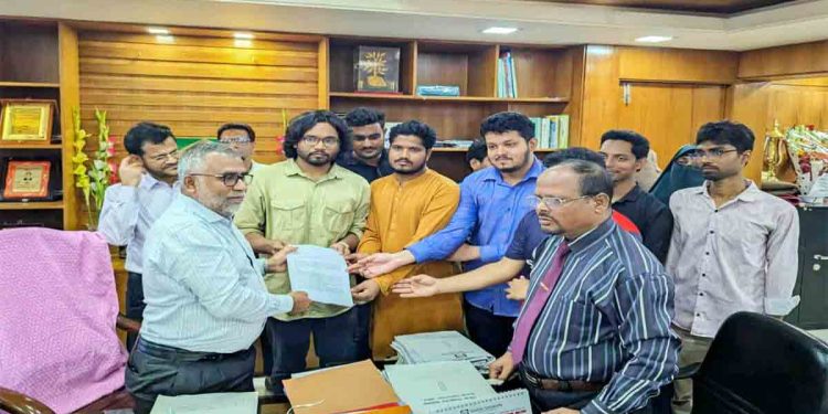 উপাচার্যকে ১৫ দফা দাবি জানিয়ে ‘ইবি সংস্কার আন্দোলনে’র আত্মপ্রকাশ