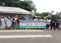 কুড়িগ্রামে রাষ্ট্র সংস্কার কৃষক আন্দোলনের ডাকে মানববন্ধন ও বিক্ষোভ সমাবেশ