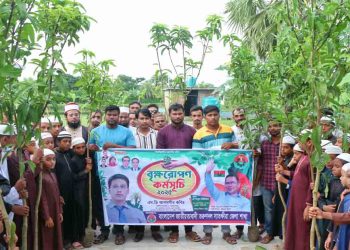 সাতক্ষীরায় বিএনপির বৃক্ষরোপণ কর্মসূচি