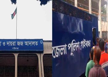 গাইবান্ধায় মার্ডার মামলায় ১২ আসামি জামিন নিতে এসে জেল হাজতে প্রেরণের আদেশ 