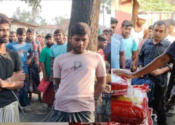 শিবগঞ্জে রাইস মিলের ১৪২ বস্তা চাল চুরি, ৪৪ বস্তা উদ্ধার ও দুই চোর গ্রেপ্তার