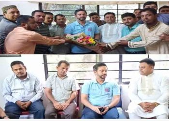 চট্টগ্রামে বিএনপিনেতা ইসরাফিল খসরু মাহমুদ চৌধুরী’র সাথে সৌজন্য সাক্ষাৎ করেছেন পল্লীচিকিৎসক এসোসিয়েশন সদস্যরা