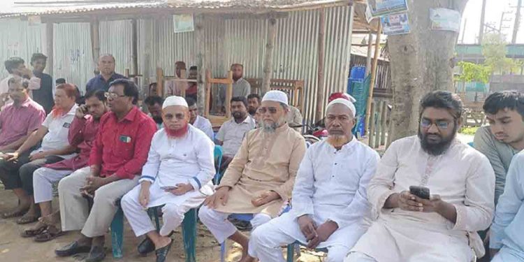 আলহাজ্ব হাতেম খানের নেতৃত্বে ভালুকায় বিএনপির অবস্থান কর্মসূচি পালিত