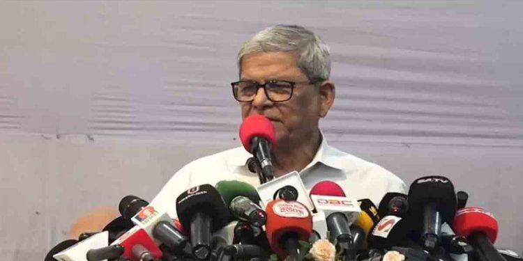 জাতীয় নির্বাচনের আগে গণভোটের সুযোগ নেই: মির্জা ফখরুল