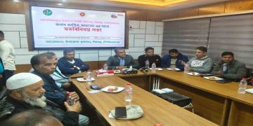 শিবগঞ্জে সাংবাদিকদের সাথে নবাগত উপজেলা নির্বাহী অফিসারের মতবিনিময় সভা 